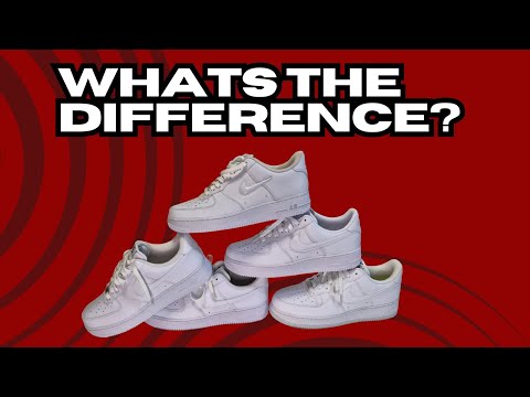 WHATS THE DIFFERENCE??? NIKE AIR FORCE 1 CLASSIC VS FRESH VS NEXT NATURE VS FLYEASE VS JEWEL #NIKE