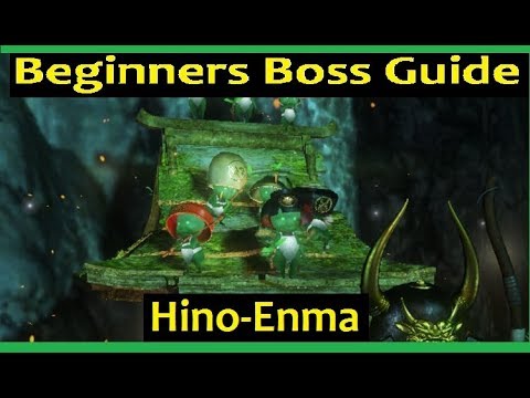Beginners Guide Hino-Enma Boss Fight Walkthrough Deep in The shadows strategy No Cheese Easy Nioh
