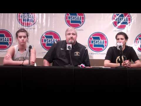 Steve McFarland (Farmington) Class 4 third place press conference I