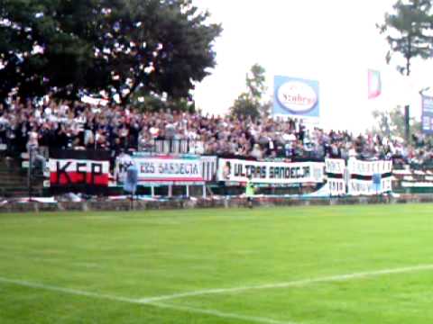 Sandecja - Dolcan doping (04.09.10 r.) cz. 7 www.sandecja-ns.futbolowo.pl