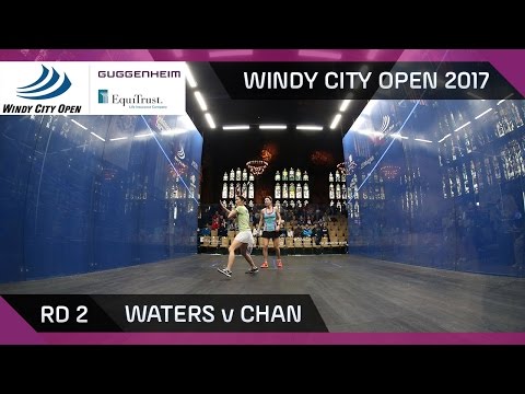 Squash: Waters v Chan - Windy City Open 2017 Rd 2 Highlights