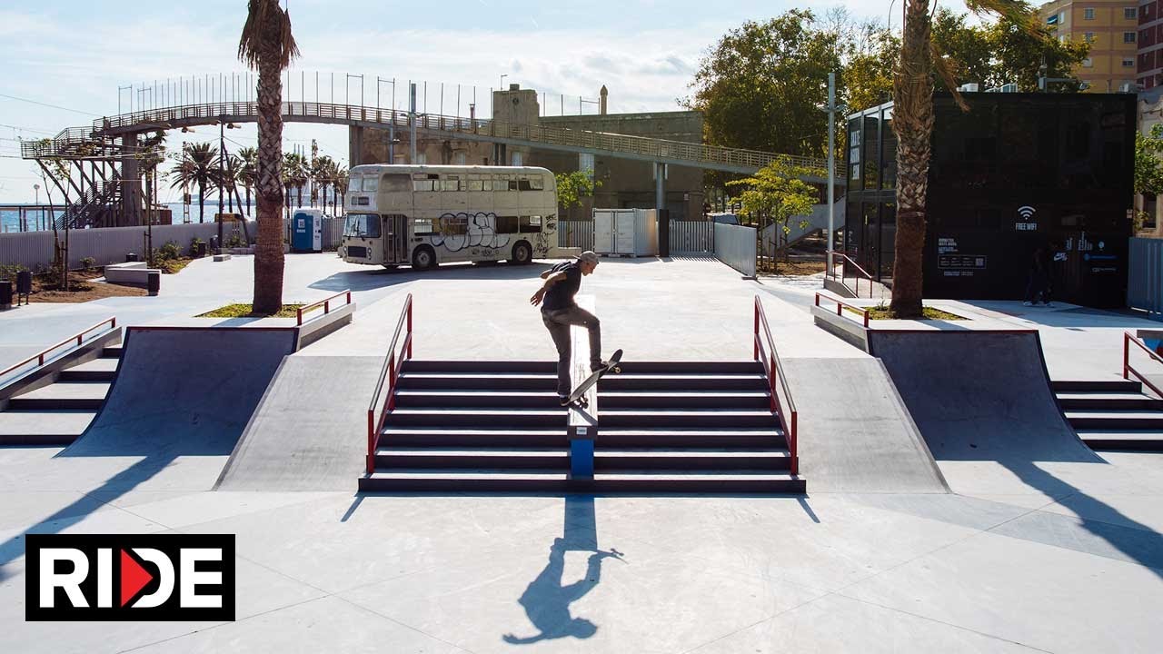 Chris Khan se desfasa en Skate Agora para RIDE Channel
