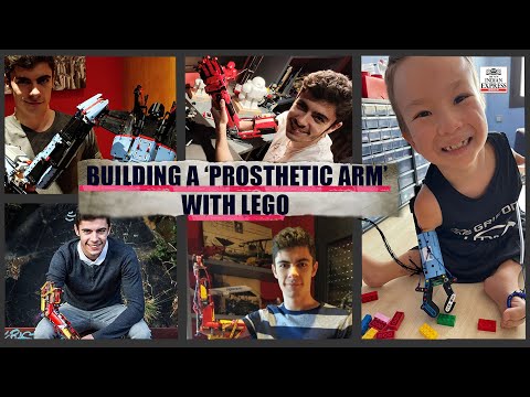 Meet the 22-year-old student using LEGO to create 'prosthetic arms'