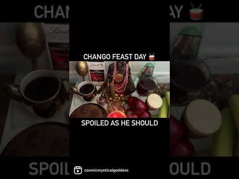 Chango Macho Feast Day #orisha #altar #shango #obeah #hoodoo #witch #rootworker