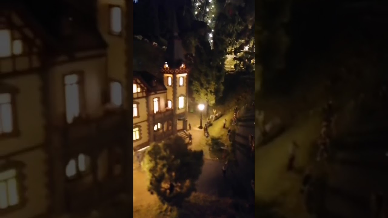 Château Chevalier expo train miniature.