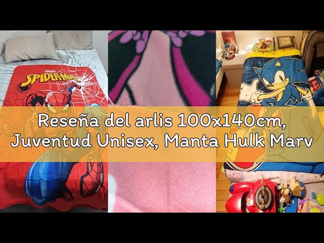 Vídeo relacionado con arlis Manta 100x140cm, Juventud Unisex, Plaid Avengers-A, 100 X 140 CM