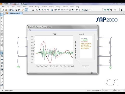 SAP2000 - 29 Fast Nonlinear Analysis: Watch & Learn