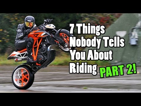 7 Other Things No One Tells you about Riding Motorcycles