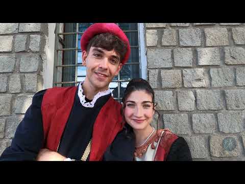 Historical procession of medieval city of Cesano. Rome. Italy. Ela Bros. Clarence Costa creations.