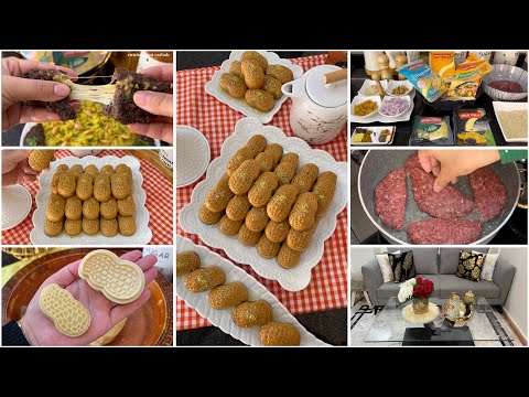 أول حلويات العيد بطابع الكاوكاوة😍روز مع سوفلي بنتهم بنة😍روتين رمضاني