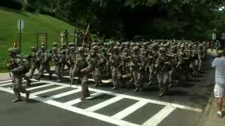 preview picture of video 'West Point Cadet March Back 2012'