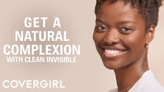 Covergirl How to Get a Skin-Like Finish with Clean Invisible