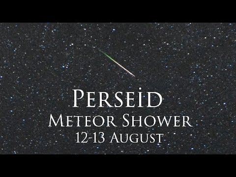 Perseid Meteor Shower Timelapse 12-13 August