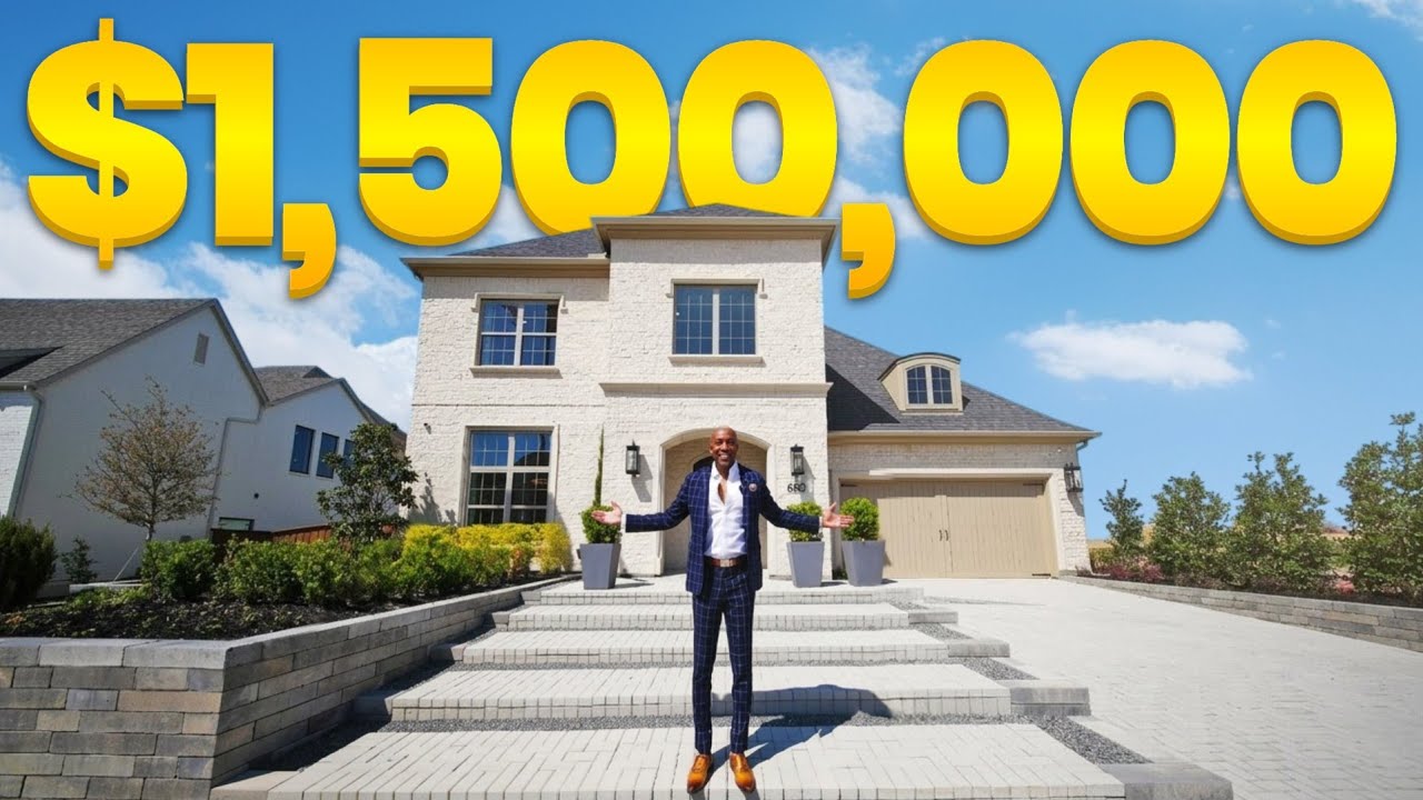 $1,500,000 Luxury Home in Prosper, TX with Stunning Elevation | Near PGA & Universal