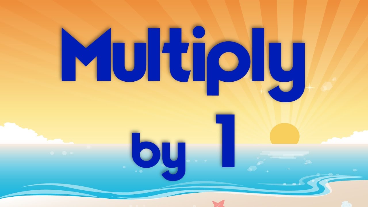 Multiply by 1 | Learn Multiplication | Multiply By Music | Jack Hartmann