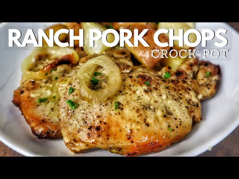 Crockpot Ranch Pork Chops & Potatoes