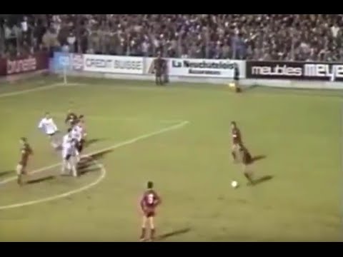 11 décembre 1985 Neuchâtel Xamax - Dundee United 3-1 AP / 1/8 finale coupe UEFA