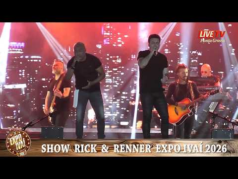SHOW RICK & RENNER PARTICIPAÇÃO RAFA NUNNES EXPO IVAÍ 2026