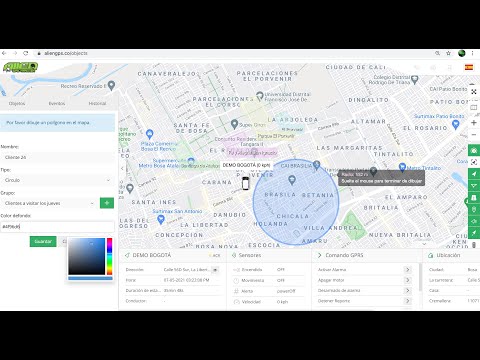 Alien GPS Tracker - Geocercas