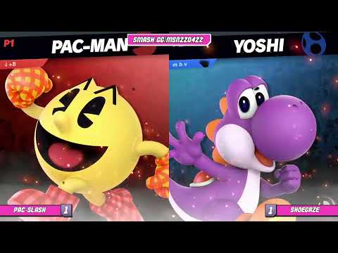 MSN 22.04.22 Winners Semis - Pac-Slash (Pac-Man) vs SHOEGAZE (Yoshi)