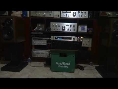 Sansui Au 207 amplifier onkyo d 202a II speaker