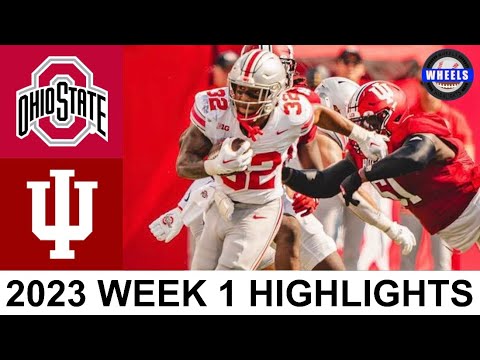 #3 Ohio State vs Indiana Highlights | College Football Week 1 | 2023 College Football Highlights