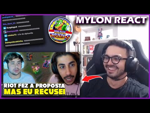 MYLON REACT | PROPOSTA DA RIOT PARA O CBOLÃO, LEBLANK AD, RANGER QUASE ROUBANDO BARON