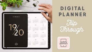 Digital Planner on iPad | How to use hyperlinks in planner for GoodNotes