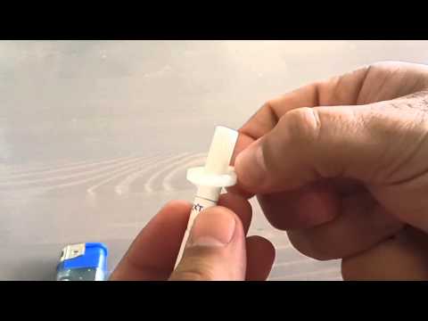 Home made Cigarette holder - How to avoid nicotine fingers