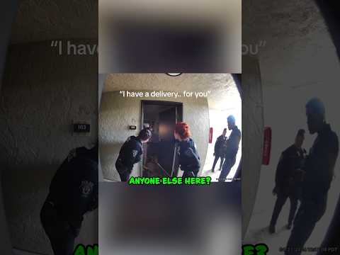 Cops Pretend to Be DoorDash but Get the Wrong Address 😱 #shorts
