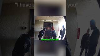 Cops Pretend to Be DoorDash but Get the Wrong Address 😱 #shorts