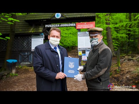Wideoinformator MiG Bodzentyn 30.04.20 r. - Dotacja dla Świętokrzyskiego Parku Narodowego