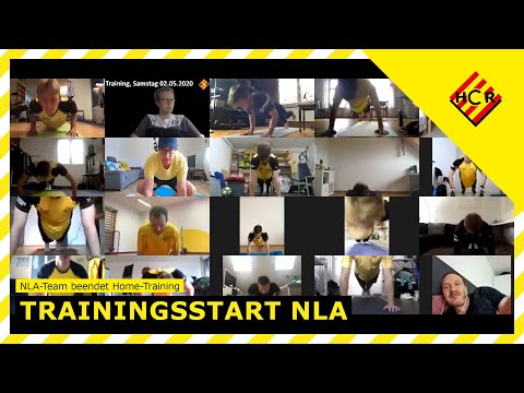 Verabschiedung aus dem Hometraining