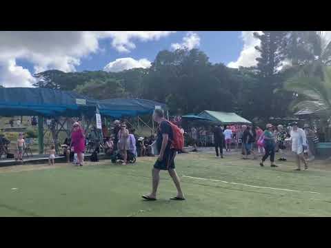 Thumbnail for At Lifou island markets, New Caledonia. Cruise holiday. 10th Jul 2025.