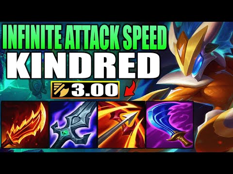 Kindred But I Have Infinite Scaling Attack Speed And No Cap! (Rageblade Kindred Does Insane DPS)