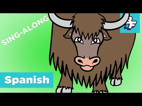 Beginner Spanish Verb Conjugation Sing-Along Song | BASHO & FRIENDS 4k Learning | Verbos