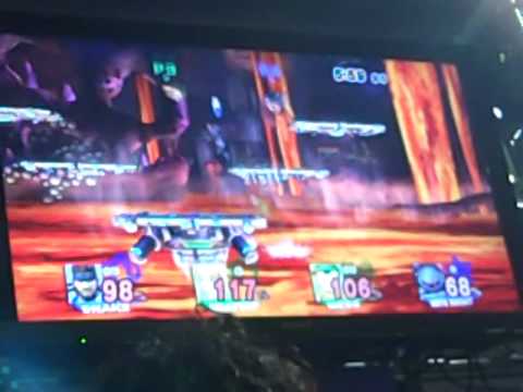 MLG Columbus 2010 GF Shaky (Ness) and Nick Riddle (ZSS) vs. Ally (Snake) and Mew2King (MK) 2 - SSBB