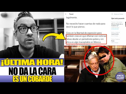 JUSTICIA PARA JESÚS ERNESTO! CHUMEL TORRES QUEDA AL DESCUBIERTO. AMLO SENTENCIA