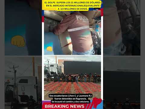 🚨¡Fuerte golpe al narcotráfico en Carchi!#131 #Montúfar #Carchi #PolicíaNacional #SeguridadEcuador