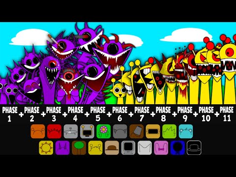 Sprunki Phase 1 + 2 + 3 + 4 + 5 + 6 + 7 + 8 + 9 + 10 + 11 Style (Daylight Version)