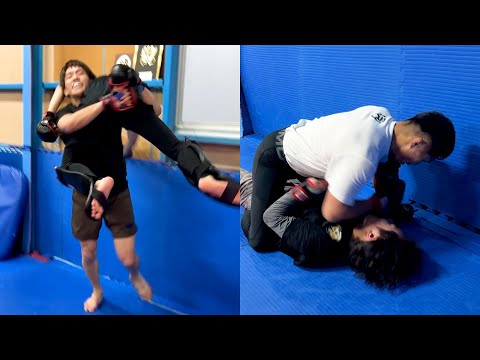 新年早々、豊橋の若者たちとスパーリングしてみた