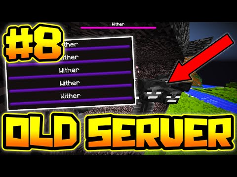 TheCampingRusher - Fortnite - VETERANS SPAWN 30 WITHERS ON US!! | OLDEST SERVER IN MINECRAFT #8