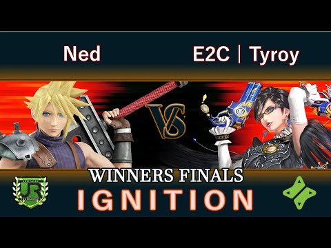 Ignition #125 WINNERS FINALS - Ned (Cloud) vs E2C | Tyroy (Bayonetta, Marth. Falcon)