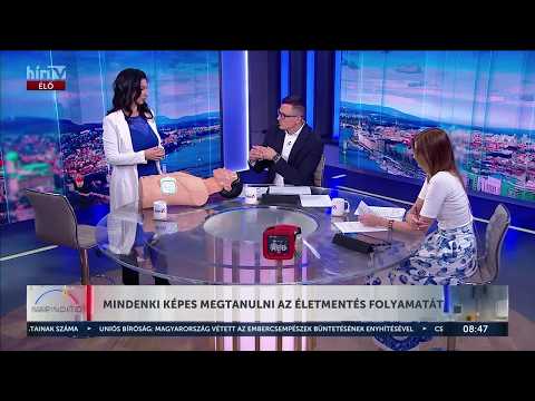 Ezt érdemes tudni az újraélesztés világnapján - Varga Erika - Napindító - HírTV