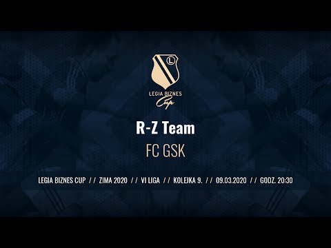 Skrót spotkania R-Z Team - FC GSK ( Legia Biznes Cup Zima 2020 )