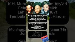 Download lagu BIODATA K. H. HASYIM ASY'ARI/MUHAMMAD HASYIM ASY'ARI PENDIRI NU mp3