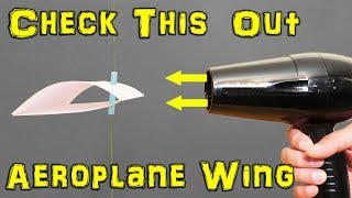 How Does  A Plane Wing Work?