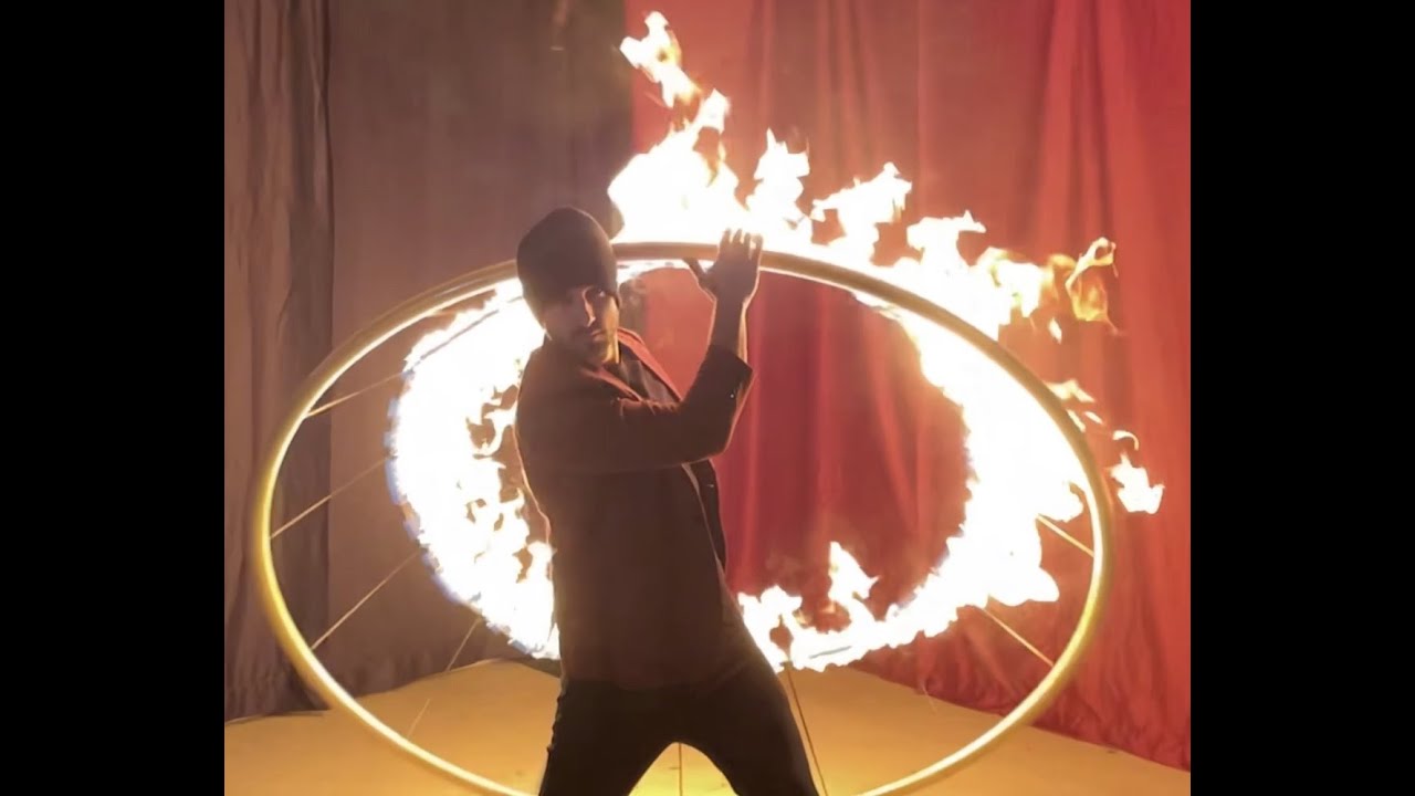 Promotional video thumbnail 2 for Cyr Wheel/LED Performance