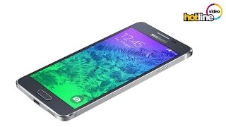 Samsung G850F Galaxy Alpha (Dazzling White) - відео 1