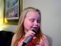 Hayli Singing SHOUT TO THE LORD